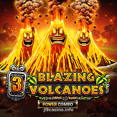 3 Blazing Volcanoes Power Combo Slot Game Image